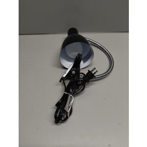 Desk lamp Eye-Caring Table Lamps, 360Rotation Gooseneck Clip on Lamp Reading Light Portable Reading Book Light Clamp Study Desk Lamps for Bedroom and Office Home Lighting (Black)