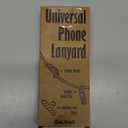 Universal Phone Lanyard, Anti-Theft Crossbody Strap for iPhone 16 Pro Max and Most Smartphones, Adjustable Cell Phone Neck Holder w/ 2 Non-Adhesive Tether Tabs for Men and Women, Black/Black