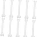 Simulated Halloween Bone Necklace Accessories Unique Plastic Skeleton Props for Costume