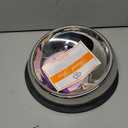 Enhanced Pet Bowl – Slanted Stainless Steel Dog Bowl for Breeds Like Bulldogs, Pugs – Raised Back, No-Spill, Reduces Gas & Mess – Medium Size, Non-Slip, Food-Grade - Does Not Ship from China