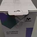 IMIPAW Automatic Cat Feeders, 3L Timed Cat Dry Food Dispenser with Desiccant Bags, Dual Power Supply, Programmable Portion Size, 6 Meals, 20 Portions Per Day, Auto Pet Feeder for Cats and Small Dogs (White)