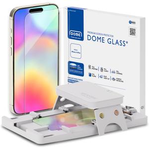 DOME GLASS Whitestone Screen Protector for iPhone 16 Series (iPhone 16 Plus)