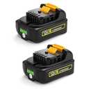 2Packs 12V Battery 3000mAh Replacement for Dewalt Battery 12V DCB120 DCB127 DCB125 DCB112