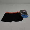 wirarpa Women's Cotton Boxer Briefs Underwear Boy Shorts 3" Inseam 4 Pack (Large, Black)