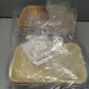 Charity Leaf Eco-Friendly Palm Leaf Trays (50-Pack) - 9"x6" | Elegant Bamboo-Style Platters | Perfect for Weddings & Events | Compostable & Biodegradable Green Serveware