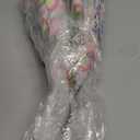 Artificial Hanging Flowers for Outdoors, 2 PCS 300 Blooms UV Resistant Morning Glory Faux Silk Vines, No-Odor Realistic Fake Plants for Garden Planter Porch Patio Decoration, Pink