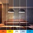 Feit Electric BR30 LED Light Bulb, 100W Equivalent, Dimmable, 5CCT, E26 Medium Base, 90 CRI, 1400 Lumens, Adjustable White, 15.5 Years Lifetime, 2 Pack, BR30100DM5CCTCA15K/2