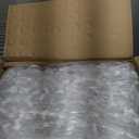 Hsei 200 Sets 12oz Plastic Juice Bottles with Caps Bulk Reusable Empty Clear Beverage Container With Lids, Labels, Funnel and Brush for Drinking Smoothie Drink Juicing Tea Milk Water