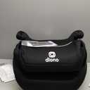 Diono Solana, No Latch, Pack of 2 Backless Booster Car Seats, Lightweight, Machine Washable Covers, Cup Holders, Black