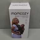Momcozy Baby Carrier - Ergonomic, Cozy and Lightweight Carrier for 7-44lbs, Effortless to Put On, Ideal for Hands-Free Parenting, Enhanced Lumbar Support, Purehug for Infant to Toddler, Khaki