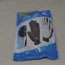 Upgrade Efficient Pet Hair Remover Gloves - Gentle Shedding Brushes for Dogs, Cats & Horses with Long and Short Hair - 1 Pair (Blue)