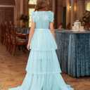 GRACE KARIN Girls Dresses Sequin Party Formal Pageant Dress Tween Girl Birthday Tulle Prom Princess Maxi Dress Size 6Y