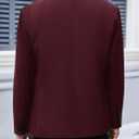Mens Casual Suit Blazer Jackets Stand Mandarin Collar Lightweight Lined Business Dress Sport Coats M