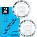 Polar Camel 30 oz Tumbler and 40 oz Travel Mug - Slider Lid Replacement (2-Pack) Perfect Fit