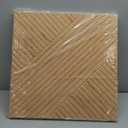 Soon Global Acoustical Wall Panels, 6-Piece 23.62 X 23.62 Inches Art Acoustic Panels, Decorative Acoustic Panels, Acoustic Wall Panels, Sound Absorbing Wall Art, Harvest Cross