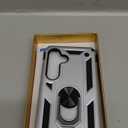 Yarxiawin for Huawei Nova 5T Case with Ring Holder Black, Rugged Heavy Duty Huawei Nova 5T Phone Case Shockproof with 360 Kickstand Cover Cool Durable(Huawei Nova 5T, Silber)