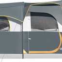 UNP Camping Tent 8 Person Waterproof Big Tunnel Tent with Screen Porch,Family Outdoor Large Tents for Camping 20' x 9' x 80in(H)