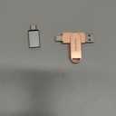 Apple MFi Certified 512GB Photo Stick, Flash Drive for iPhone Memory Stick for Photo/Video Backup Stick, High-Speed USB Stick iPhone Storage Drive Compatible for iPhone/iPad/Android/PC (Pink)