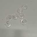 Anti Snoring Devices, Snore Stopper with Adjustable Magnet, Silicone Nose Clip Stop Snoring, Effective to Relieve Snoring, Snoring Solution for Comfortable and Quieter Sleep,White, M