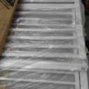 Lumizone Extra Tall Cat Gate 55.12" High Pressure Mounted Extra Wide 2025 New (17 Sizes) 1.37" Gap No Drilling Auto-Close One-Handed Operation Tall Pet Gate for Dogs(White, 55.12" H x 38.39"-42.51" W)