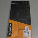 Veharvim Sun Visor Extender for Car (Polarized, Zipper Slider& Prevents Fingerprints, UV400, PC Lens), Visor Extender Attachment for Car Visor, Anti-Glare for Safe Driving (Passenger Side)