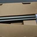 KAMANINA Double Curtain Rods 66 to 120 Inches, Adjustable, Antique Silver