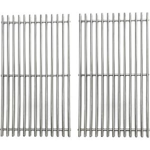 17-1/2" Stainless Steel Cooking Grates Replacement Parts for Weber Spirit 200 Series Spirit E-210 S-215 S-210 E-220 S-220 Gas Grill Grids 7637 67022