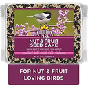 AUDUBON PARK, Nut & Fruit Seed Cake, Wild Bird Food 1.5LBS, 2 Pack 3 Pounds Total, Best By: May-14-2026