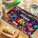 30 Pcs Purim Festival Themed Disposable Placemats Rectangular Cartoon Placemats The Perfect Choice for Holiday, Party, Home Kitchen, and Dining Table Decorations