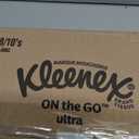 Kleenex On-The-Go Facial Tissues, 72 On-The-Go Packs (3 Trays of 24 Packs), 10 Tissues per Box (720 Total), 3-Ply