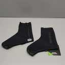 ROCKBROS Cycling Shoe Covers Warm Bike Shoe Cover Warmer Water Resistant Windproof Bicycle Overshoes for Mountain Road Bike Shoes (Large, Black)