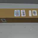 LazBlinds No Drill Bamboo Roman Shades, 21.5" W × 64"H, Ceylon Light Russet