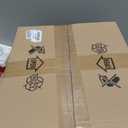 4-Lights Black and Brushed Nickel Vanity Lights with Clear Glass Shade, Bathroom Wall Light Fixtures, 30.3 Inch Large Vanity Lighting Fixture for Bathroom Mirror Living Room