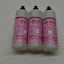 MRS. MEYER'S CLEAN DAY Liquid Dish Soap, Biodegradable Formula, Peony, 16 Fl. Oz - Pack of 3