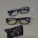 Gaoye +2.75 2-Pack of Reading Glasses - Blue-Light Filter, UV Protection - Readers with Rectangle Frames