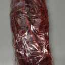 Sea Team 24-Pack Artificial Glitter Berry Stem Ornaments, Decorative Bead Sticks, Glittery Twigs, Picks, Branches for Christmas Tree, Small Vase, Holiday, Wedding, Party (15 Inches, Red)