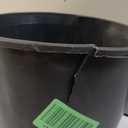 The HC Companies 2.62 Gal Nursery Pot - Plastic Plant Pots with Drainage Holes for Seedlings, Garden Plants, Flowers, Black