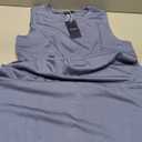 Sampeel Dresses for Women 2025 Casual Summer Sundresses Sleeveless Tank Dress Fashion Outfits (Large, Blue)