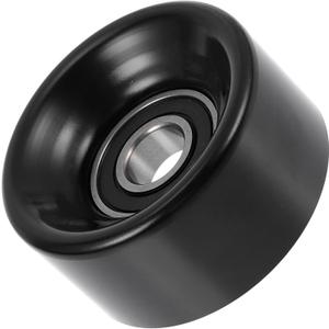 1 Pc Drive Belt Idler Pulley for Acura TSX 2004-2014,for Honda CR-V 2002-2014 Iron Black Serpentine Tensioner Pulley Idler