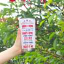 2 x Mothers Day Gift for Mom from Daughter Son Kids - Best Mom Ever Tumbler Gifts for Valentines Day Tumbler - Funny Mother Birthday Presents, 20 OZ Stainless Steel Insulated Travel Coffee Cup