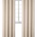 BGment Blackout Curtains - Grommet Thermal Insulated Room Darkening Bedroom and Living Room Curtains, Set of 2 Panels (55 x 96 Inch, Champagne)