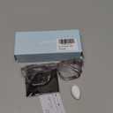 livho Oversized 99% Blue Light Glasses for Woman - Rectangle Fashion Glasses for Computer, Chic Preppy Frame - Anti Eyestrain