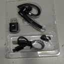 Bluetooth Headset with USB Type C 270 Degrees Rotatable Microphone for Truck Driver Bussiness and Travel (White)