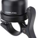 Bike Bell Hidden Waterproof Bike GPS Tracker Mount Holder Bike Bell Anti-Theft for Adults Suitable for 0.87''/22.2, 1''/25.4, 1.25''/31.8mm Diameter Handlebar