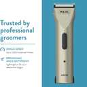 Wahl Professional Animal Arco Pet, Dog, Cat, and Horse Cordless Clipper Kit, Champagne (8786-452)