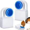 2 Pcs 3 Quart Dog Travel Water Bowl Portable Pet No Spill Water Bowl for Pet Dispenser for Small Large Dogs Cats Camping Hiking