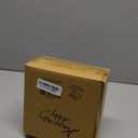 Amazing Abby Acrylic Luncheon Napkin Holder (6.5"x6.5"), Clear Plastic Napkin Dispenser with Weighted Arm and Non-Slip Pads, Great for Kitchen Counter, Dining Table, Bathroom Vanity, and More