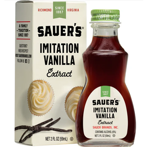 Sauer's Imitation Vanilla Extract 2oz (59 mL)