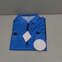 FitsT4 Sports Pro Soccer Referee Jersey Short Sleeve Ref Shirts (X-Small, Blue)