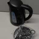 Elite Gourmet EKT8690 1.7L Electric Tea Kettle 1500W Hot Water Heater Boiler BPA-Free, Fast Boil, Water Level Window and Auto Shut-Off, Black